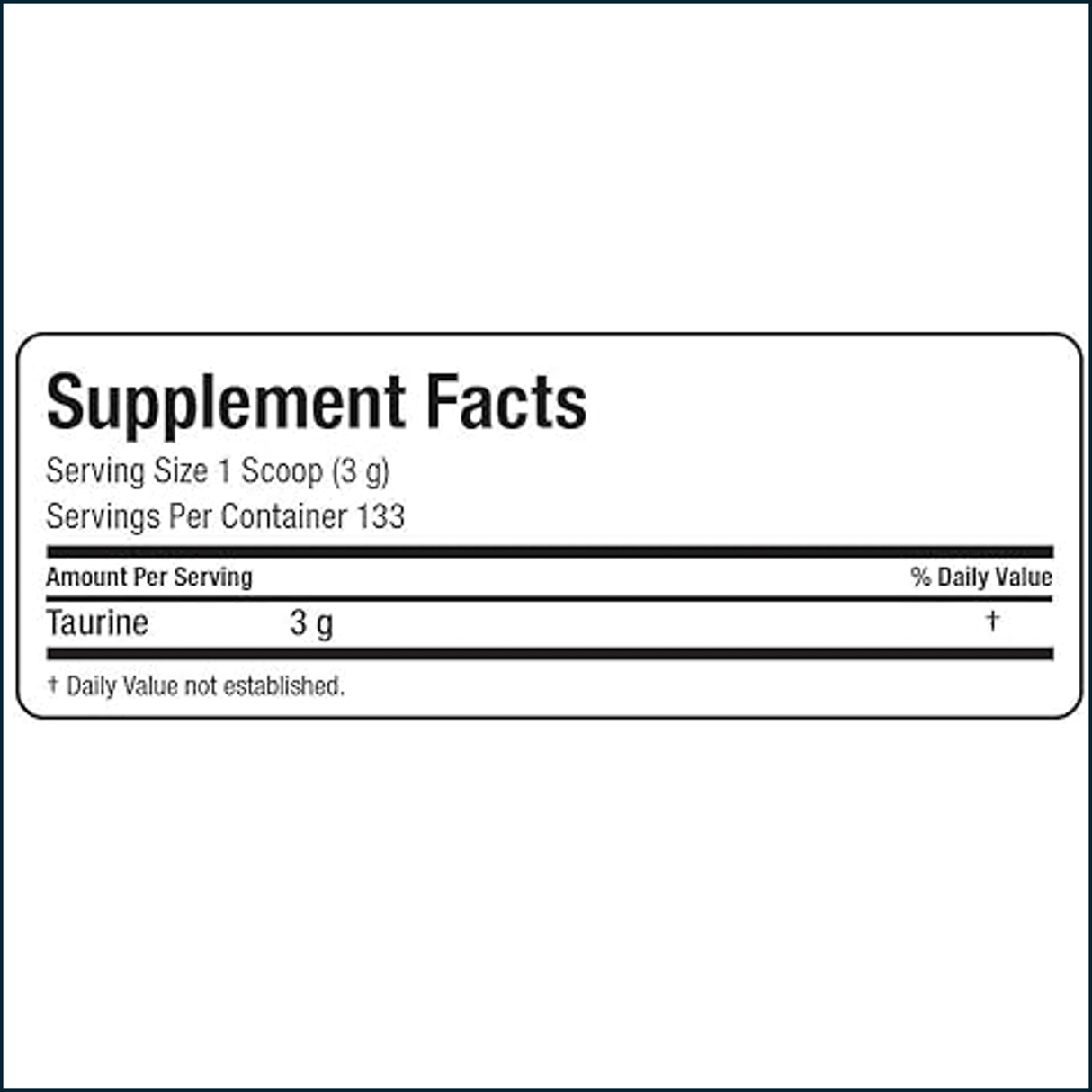 Allmax Taurine, 400 Grams BCAA | Amino Acids Allmax Nutrition