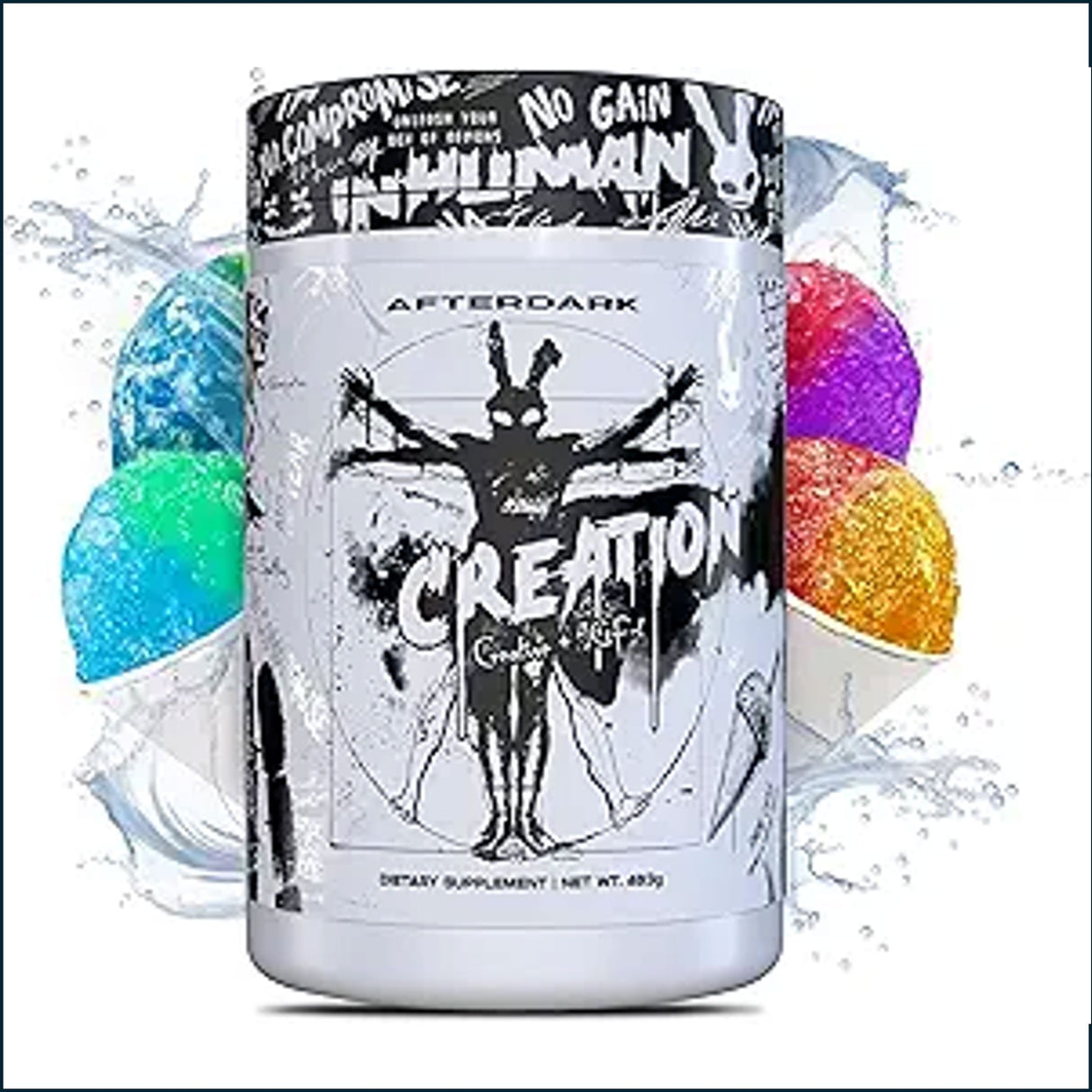 AfterDark Supps Creation Creatine 10000mg, 21 Servings Creatine | Kre-Alkalyn AfterDark Supplements
