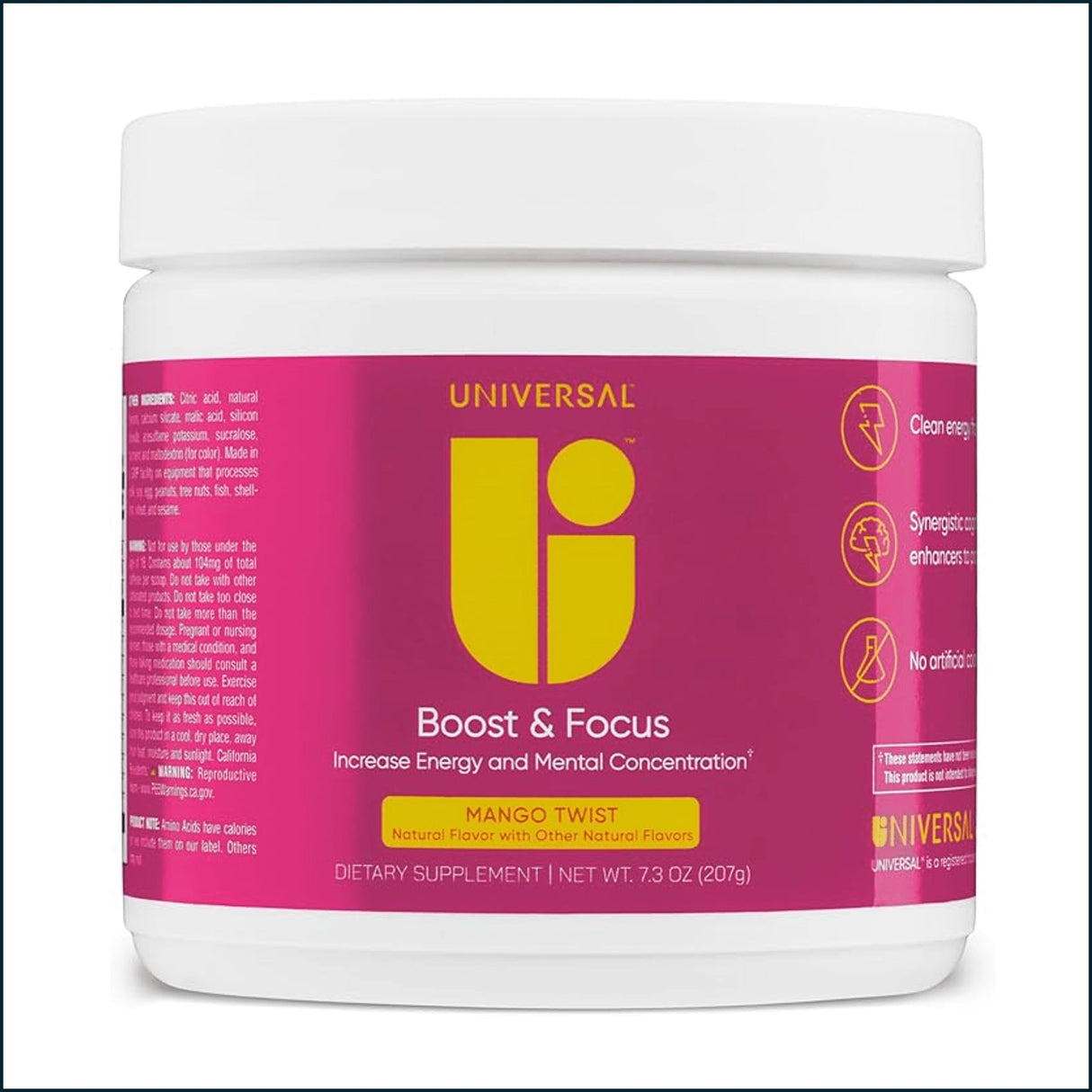 Universal Nutrition Boost & Focus, 30 Servings CLEARANCE Universal Nutrition