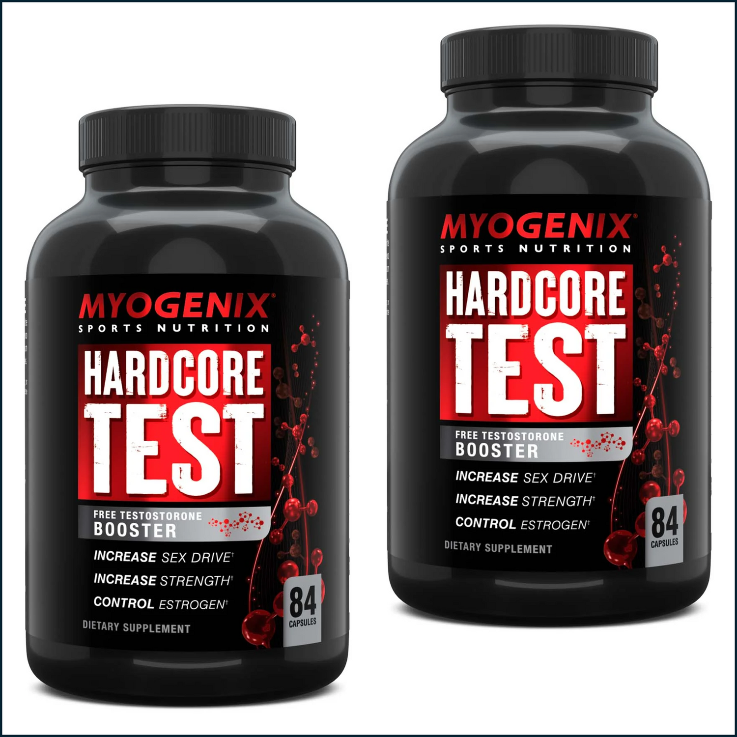 Myogenix Hardcore Test, 2 x 84 Capsules