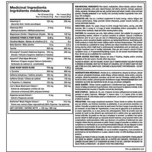 PVL Domin8 Pre-Workout SuperFuel, 20 Servings CLEARANCE PVL - Pure Vital Labs