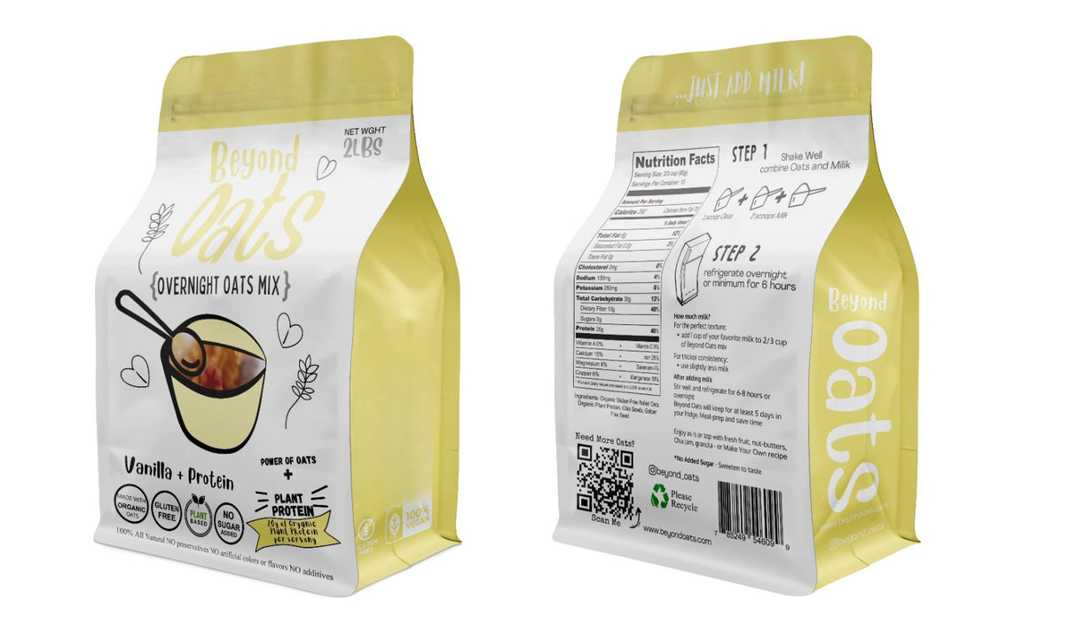 Beyond Oats - OATS + PROTEIN, Vanilla