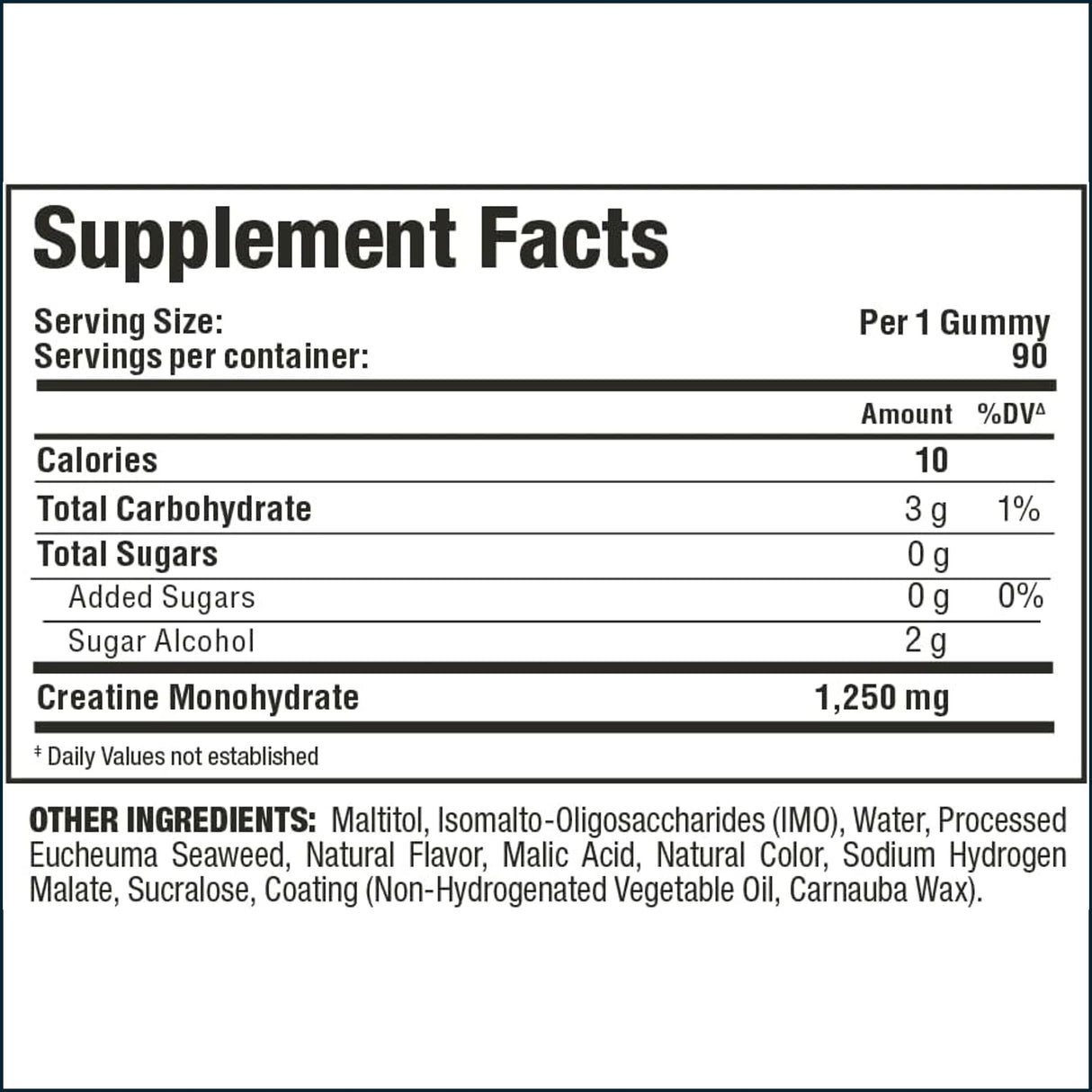 Allmax Creatine Gummies, 90 Gummies Creatine | Kre-Alkalyn Allmax Nutrition