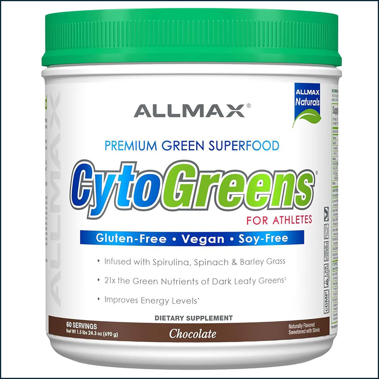 AllMax CytoGreens, 60 Servings