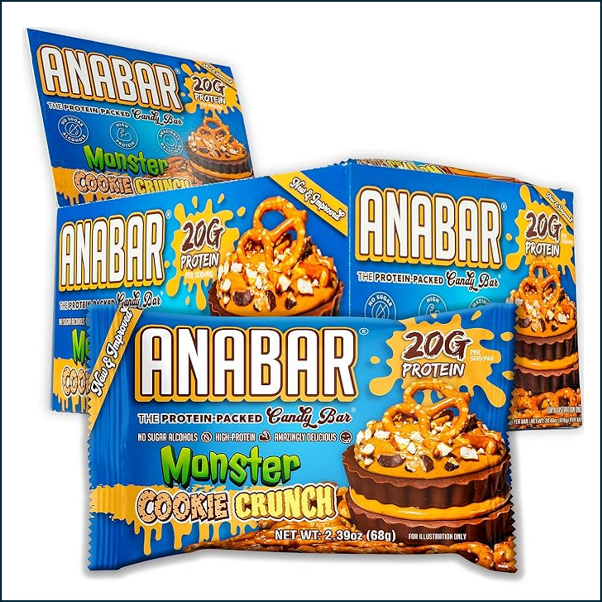 Anabar Monster Cookie Crunch - Box of 12
