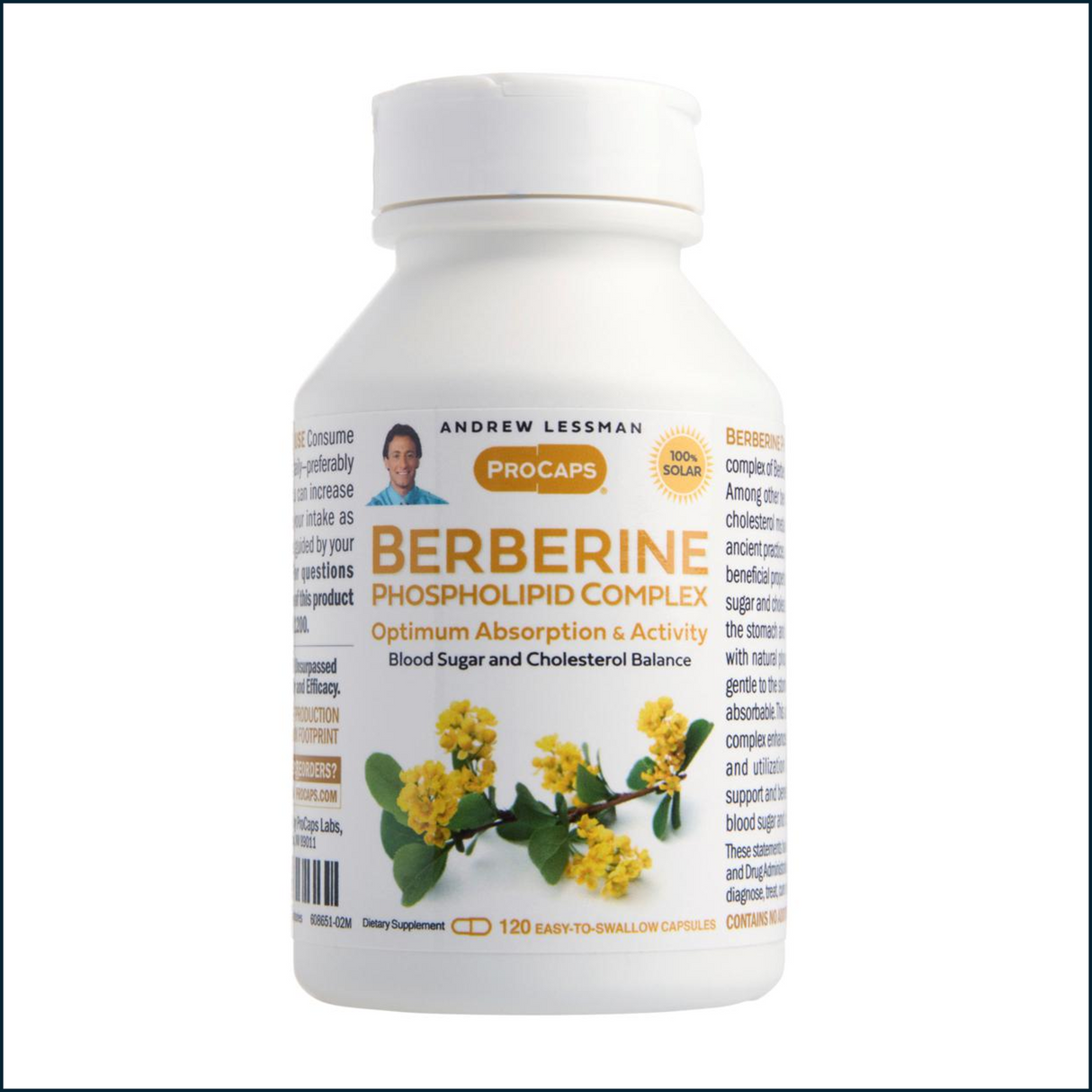 Andrew Lessman ProCaps Berberine, 120 Capsules
