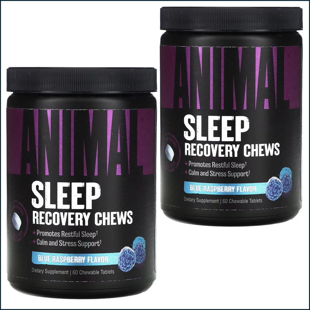 Animal Sleep Recovery Chews, 2 x 30 Servings