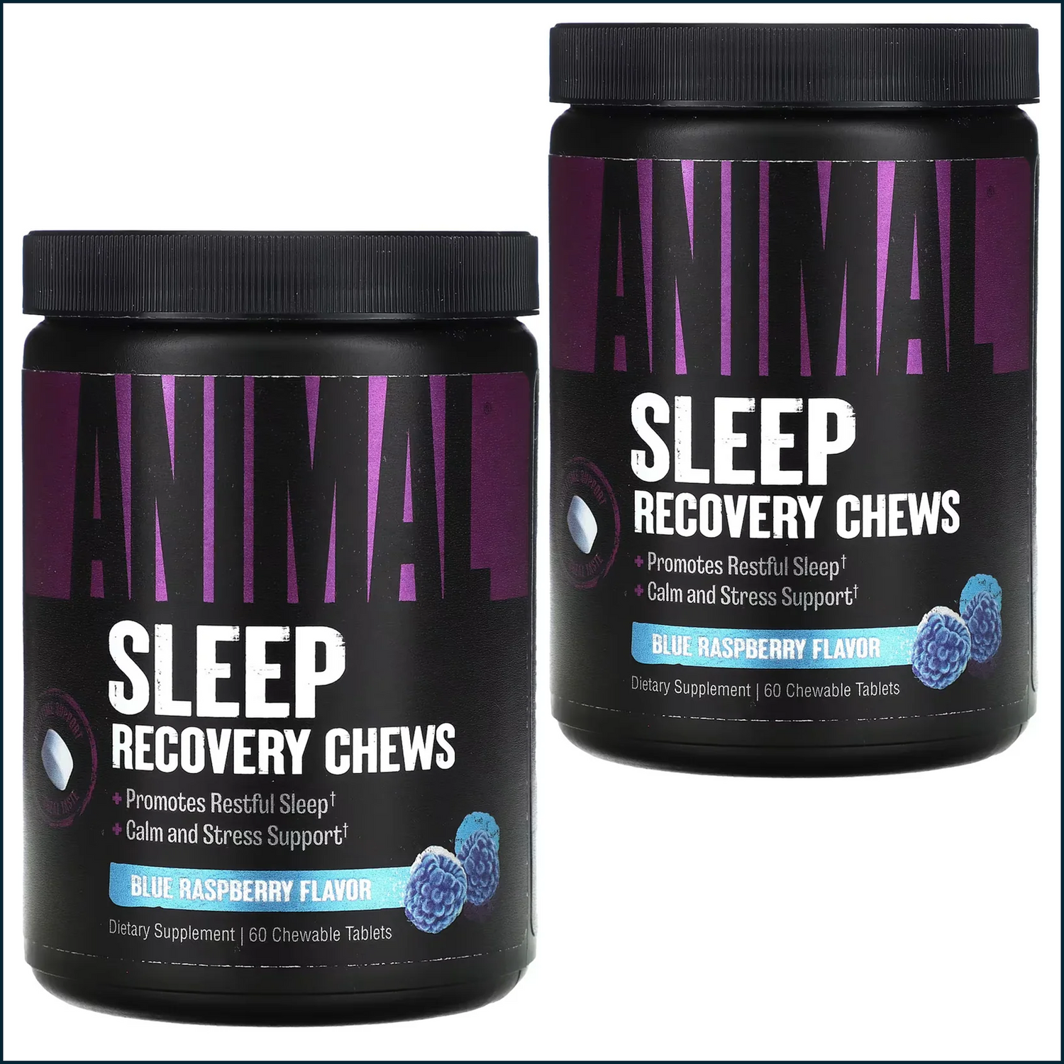 Animal Sleep Recovery Chews, 2 x 30 Servings