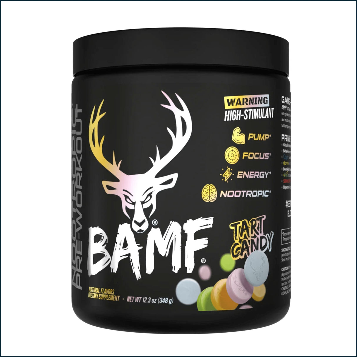 Bucked Up BAMF Nootropic Pre-Workout, 30 Servings Pre-Workout Bucked Up