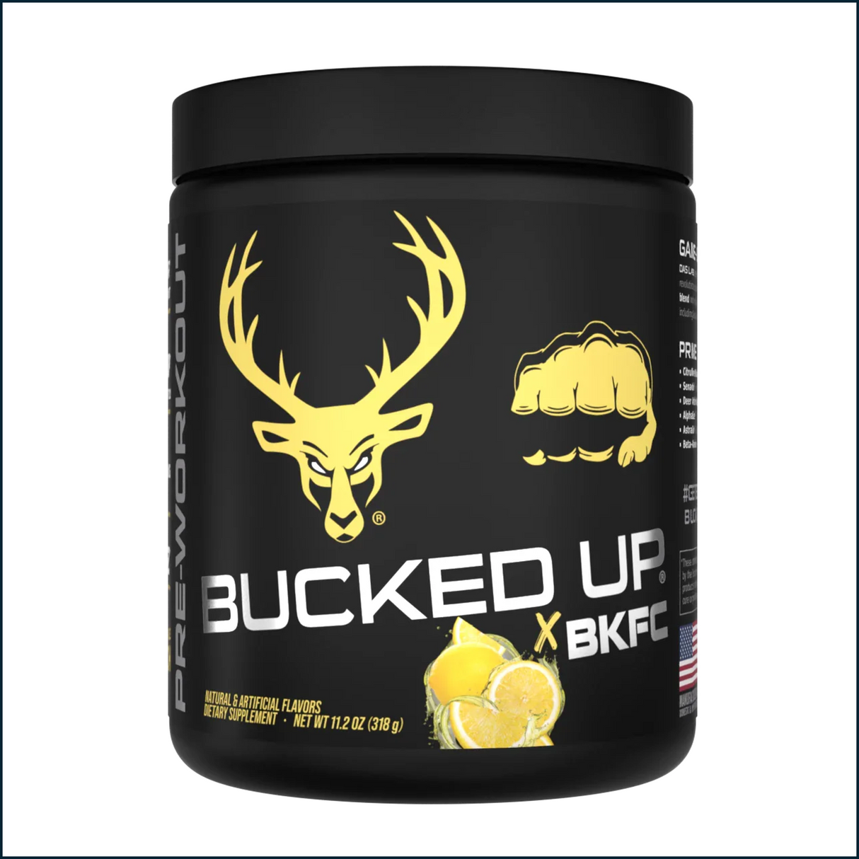 Bucked Up Pre-Workout Powder, 30 Servings