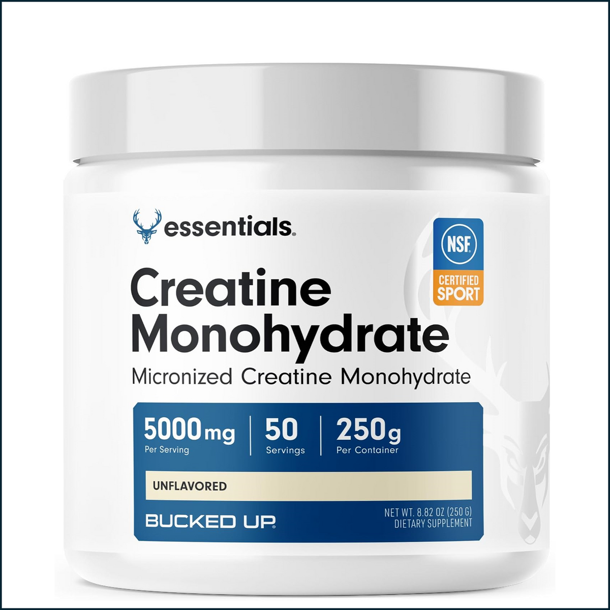 Bucked Up Creatine Monohydrate, 50 Servings