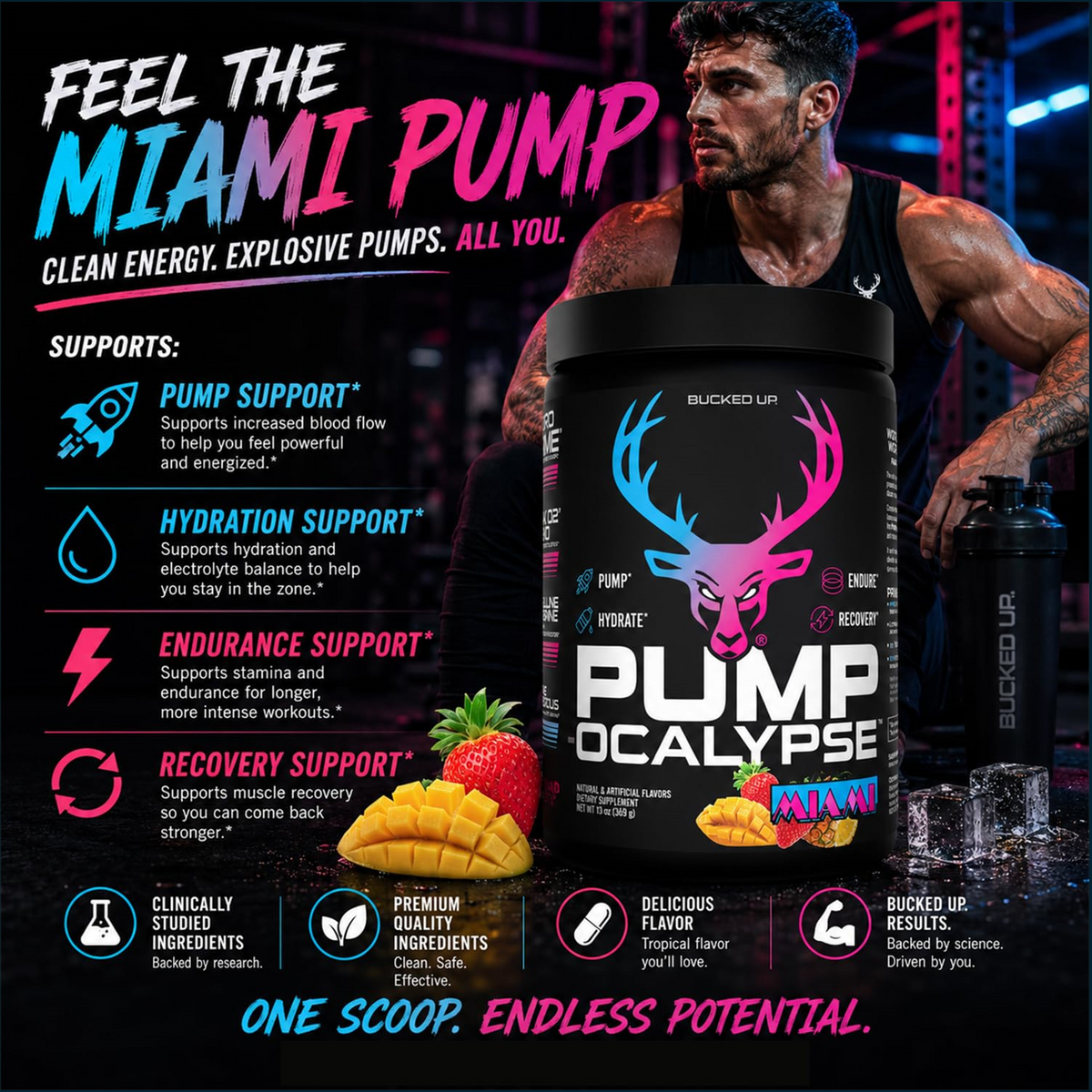 Bucked Up Pump-Ocalypse, 30 Servings