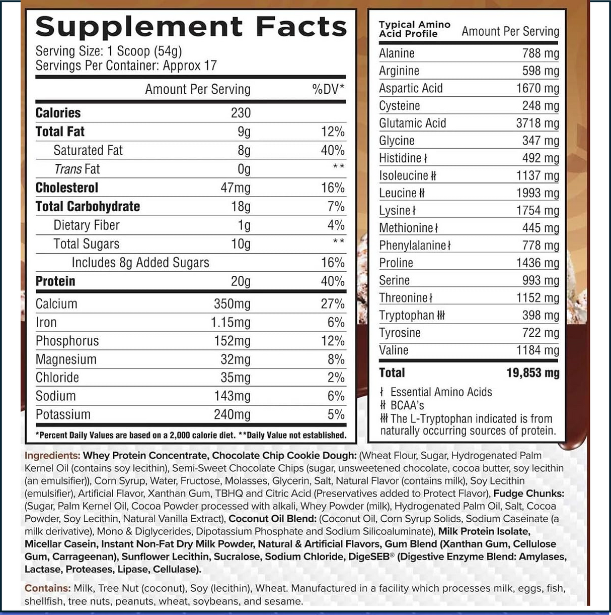 Core Nutritionals Protein Pudd'n Mix, 2 x 2lbs