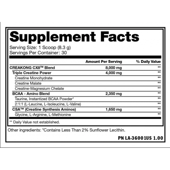 Mutant Creakong CX8 + Glutamine, 60 Servings Combo Deals - BOGO Mutant