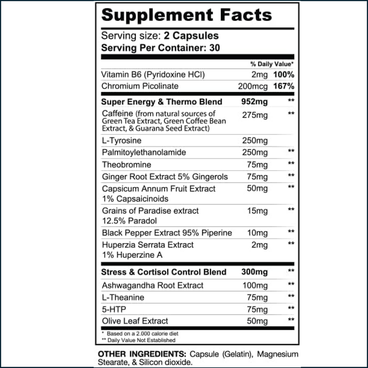 Gaspari DTN8, 2 x 60 Capsules