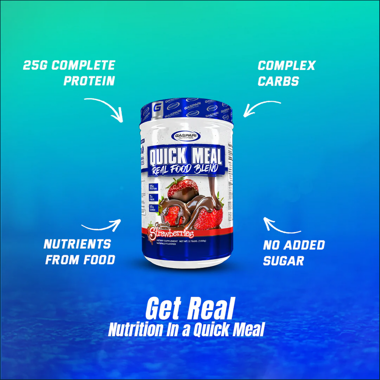 Gaspari Nutrition Quick Meal, 25 Servings