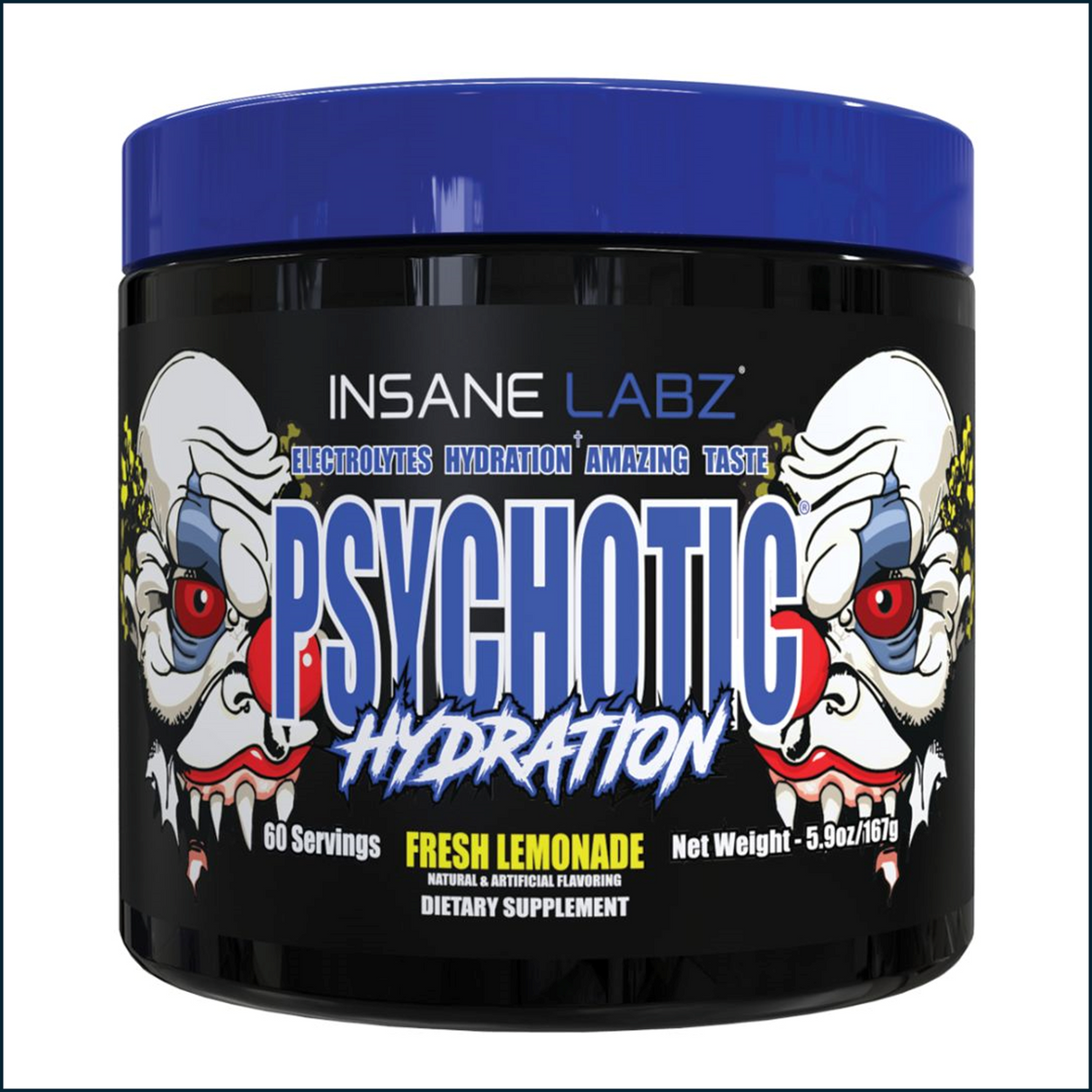 Insane Labz Psychotic Hydration, 60 Servings