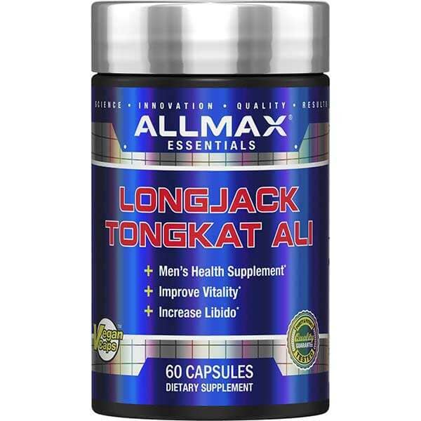 Allmax Longjack Tongkat Ali, 60 Capsules Testosterone Boosters Allmax Nutrition