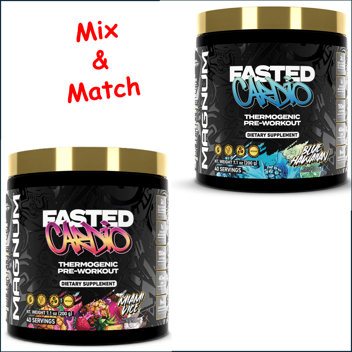 Magnum Fasted Cardio, 2 x 40 Servings