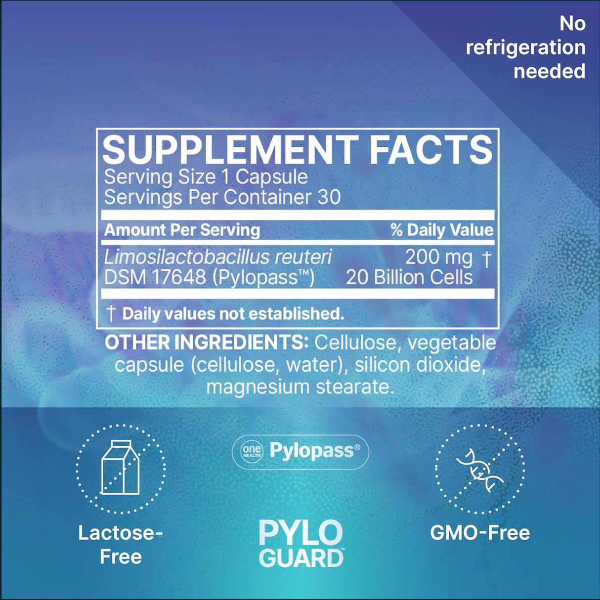 Microbiome Labs PyloGuard, 30 Capsules