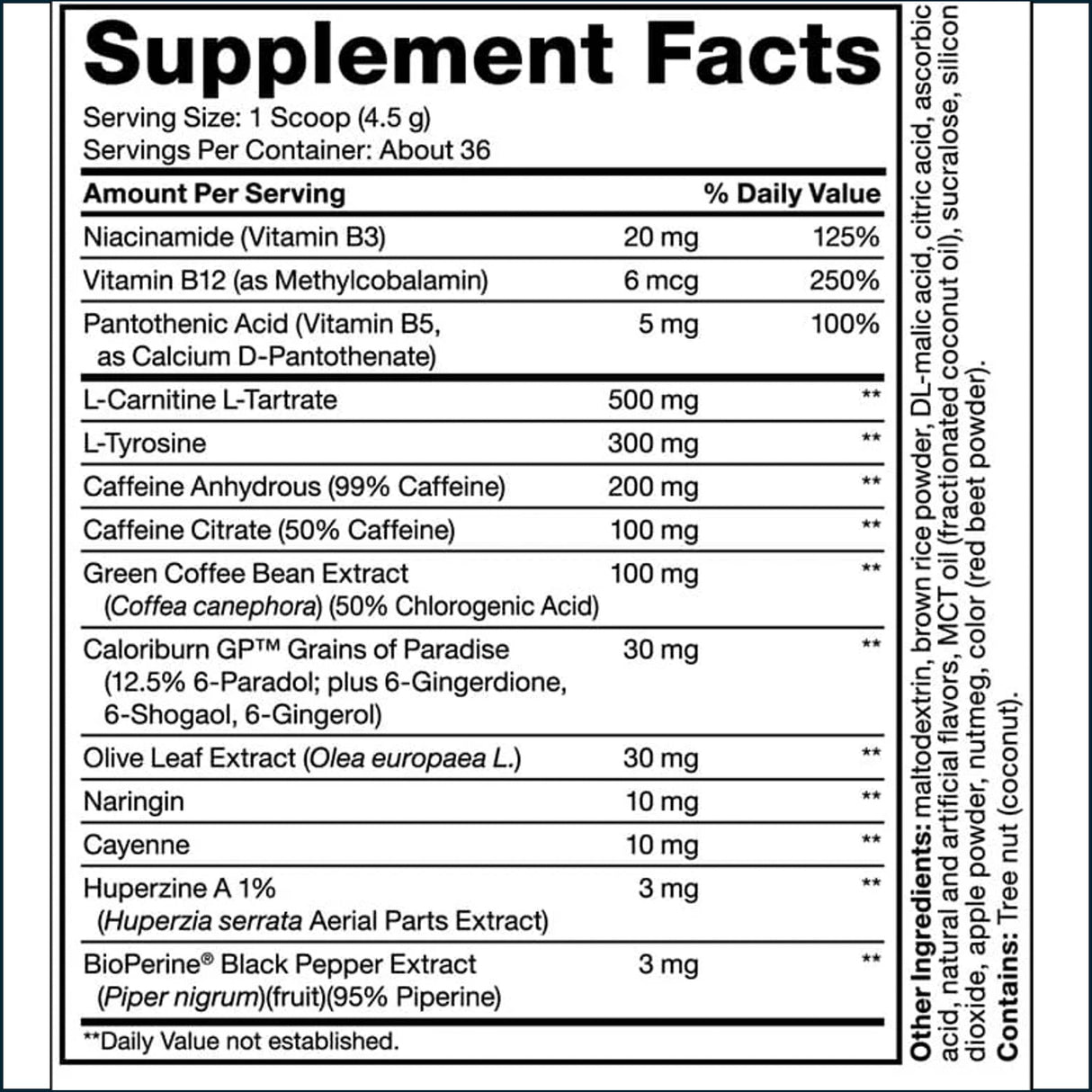 Mutant Kill Switch, 36 Servings (Bonus Size) Pre-Workout Mutant