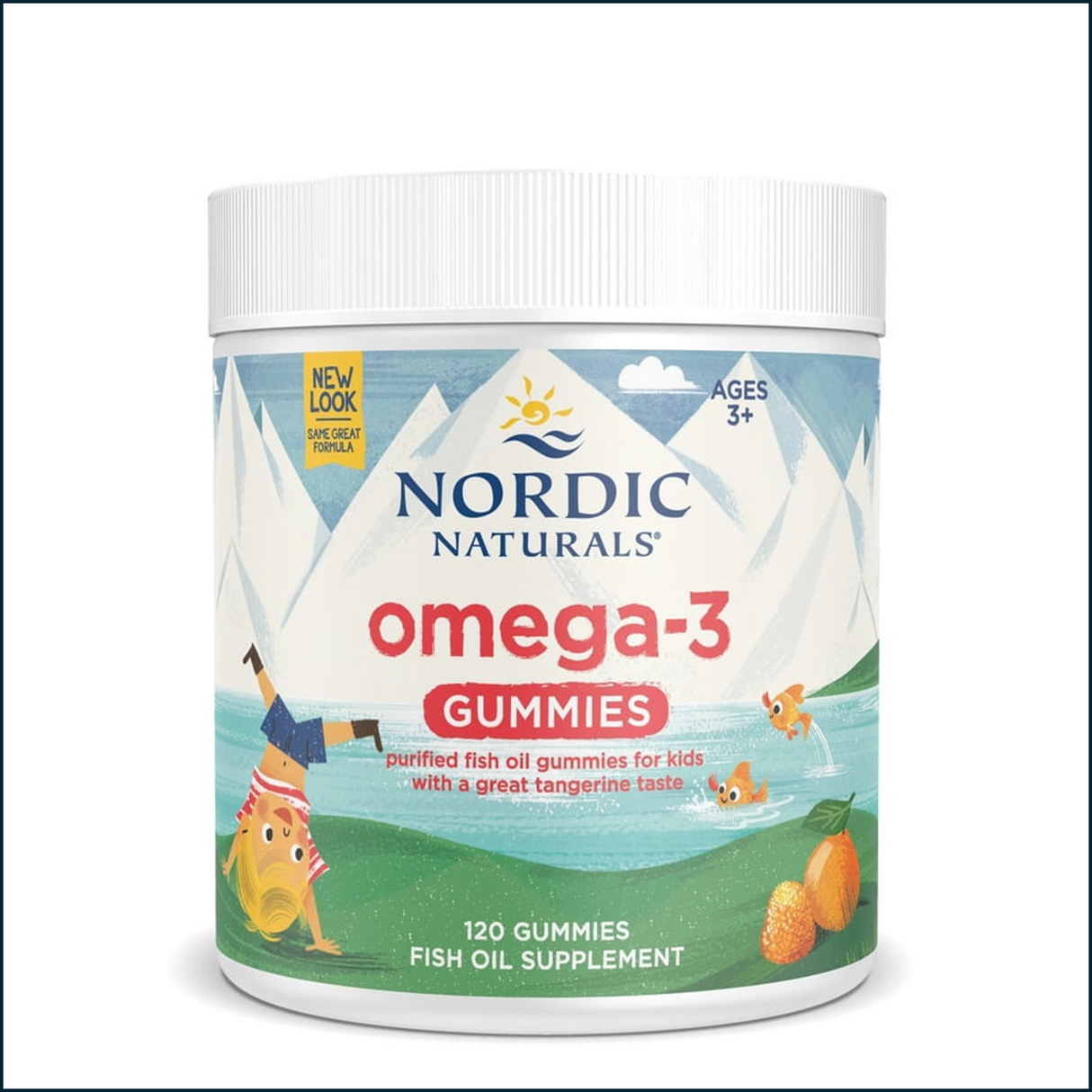 Nordic Naturals Omega-3, 120 Gummies