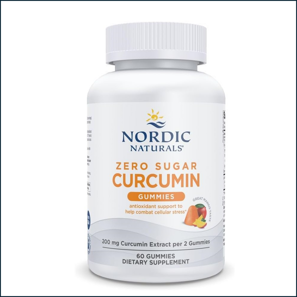Nordic Naturals Zero Curcumin, 60 Gummies
