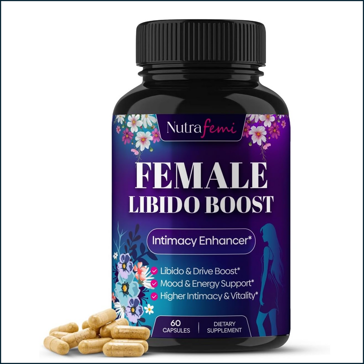 Nutrafemi Female Libido Boost, 60 Capsules