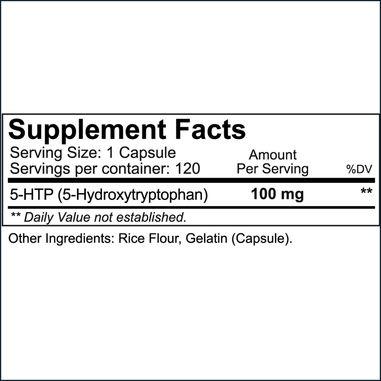 Nutrakey 5-HTP, 120 Capsules