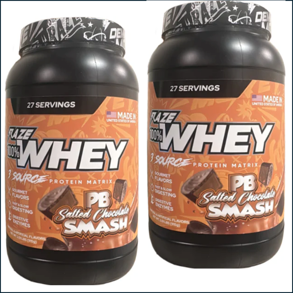 Repp Sports Raze Whey, 2x2lbs