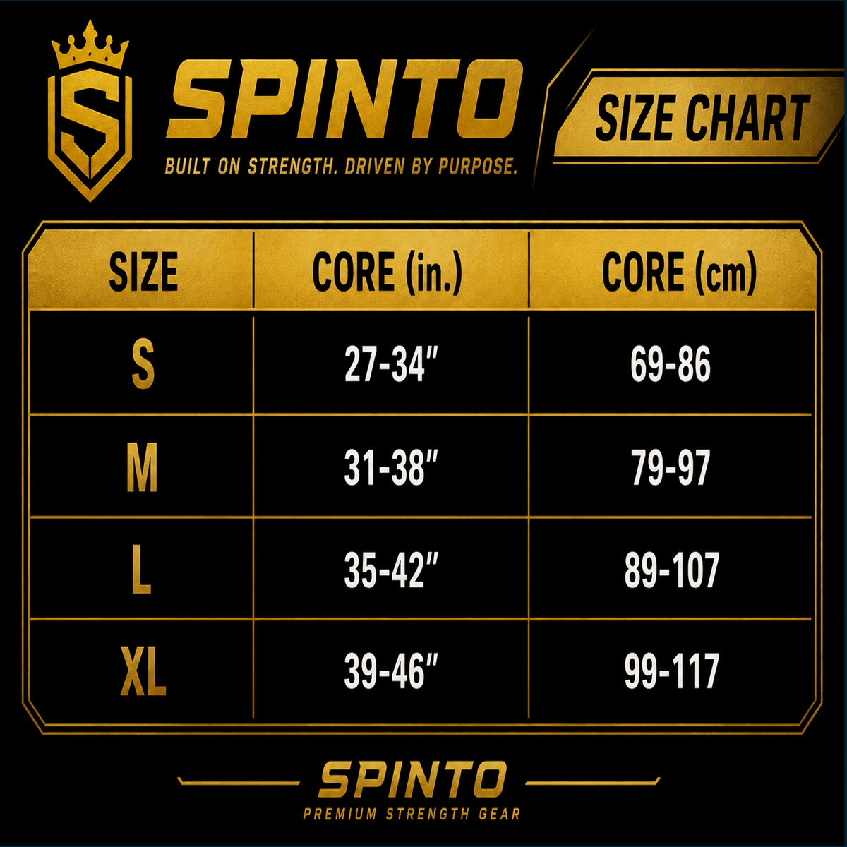 Spinto Fitness 6" Padded Foam Core Belt, SP-73