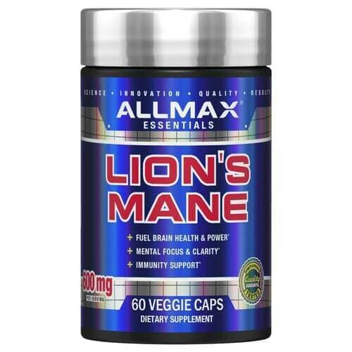 Allmax Lion's Mane, 60 Vcaps Vitamins | Herbs Allmax Nutrition