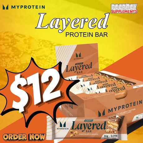 The Best Protein Bar Deal Online Right Now: MyProtein Layered Bars for $12