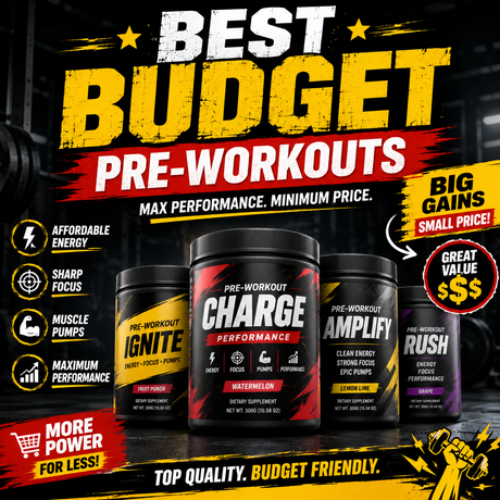 Best budget pre-workout supplements — top value picks by price per serving