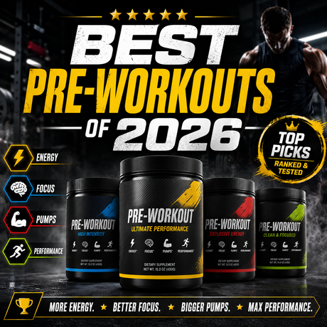 Best pre-workout supplements of 2026 — top picks by goal and budget from Poorboy Supplements