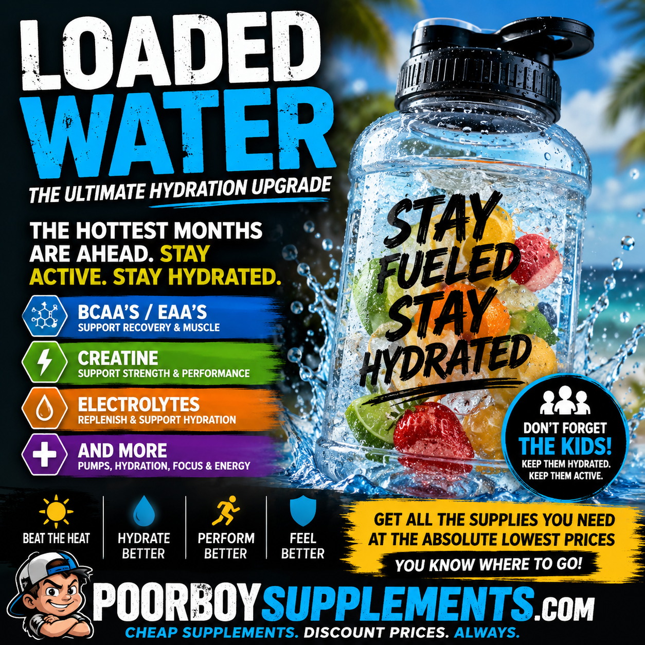 Loaded Water: The Summer Hydration Hack Everyone Needs