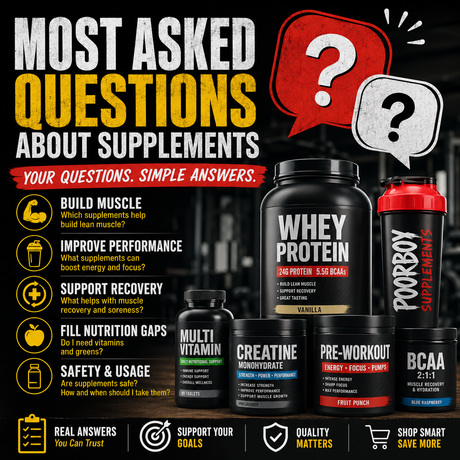 Most Asked Questions About Supplements