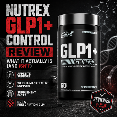 Nutrex GLP1+ Control weight management supplement review