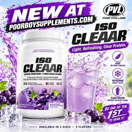 PVL ISO CLEAAR Is Here at PoorBoySupplements.com