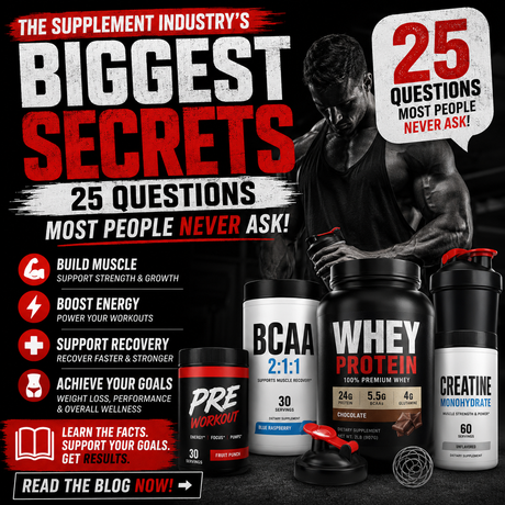 The Supplement Industry's Biggest Secrets: