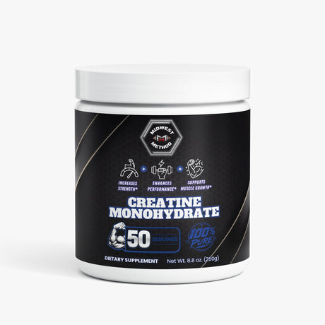 Midwest Method Creatine Monohydrate - Unflavored, 50 Servings
