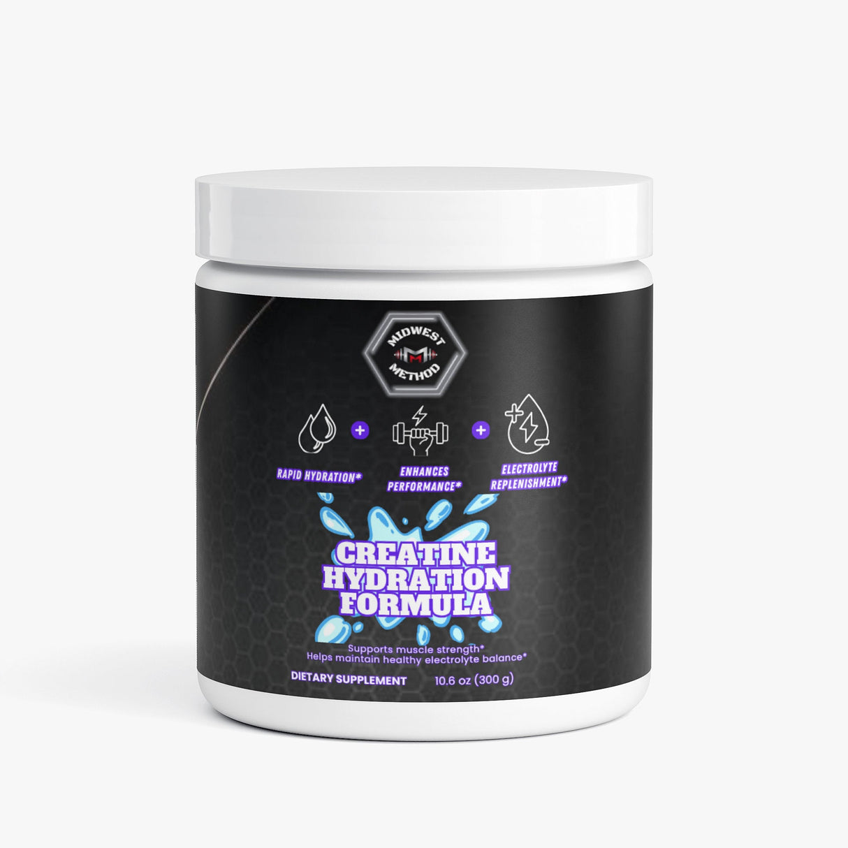 Midwest Method Creatine Hydration Formula - Lemon, 30 Servings