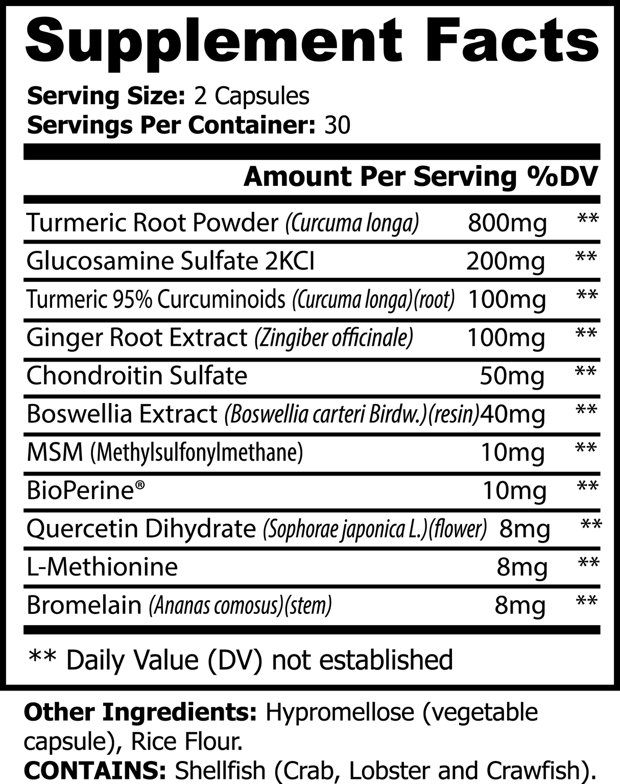 Midwest Method Platinum Turmeric, 60 Capsules