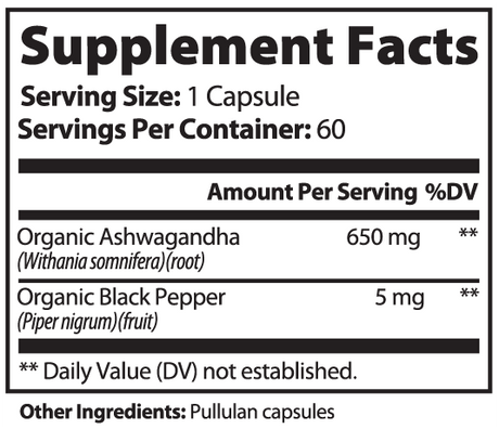 Midwest Method Ashwagandha, 60 Capsules