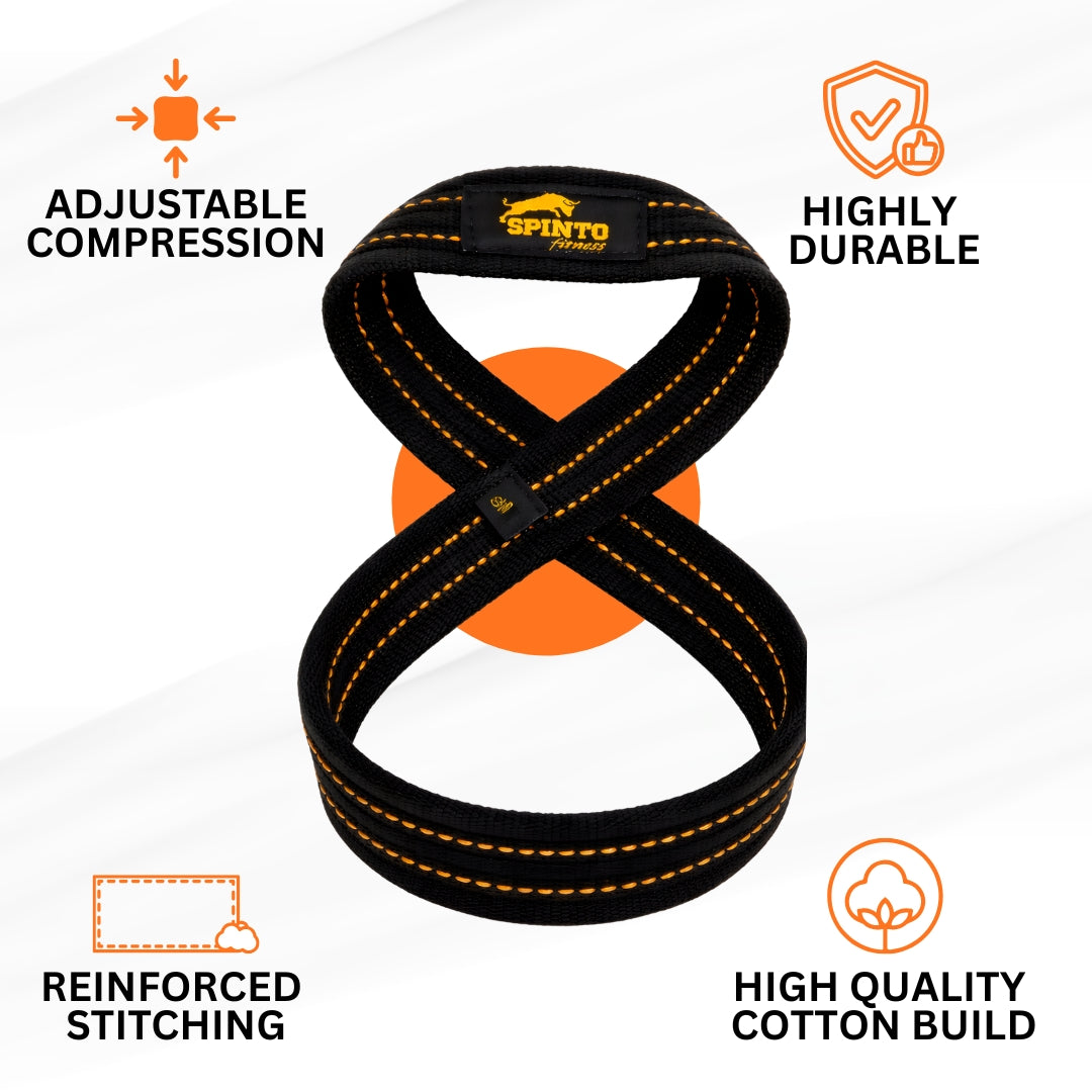 Figure 8 Lifting Straps | Lock In. Pull Heavy.