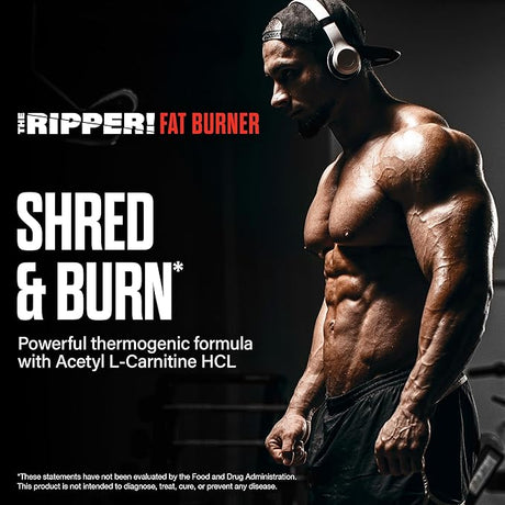 JNX Sports The Ripper! Fat Burner, 30 Servings