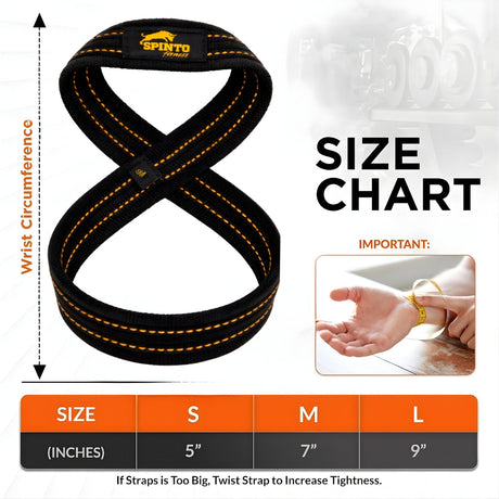 Figure 8 Lifting Straps | Lock In. Pull Heavy.
