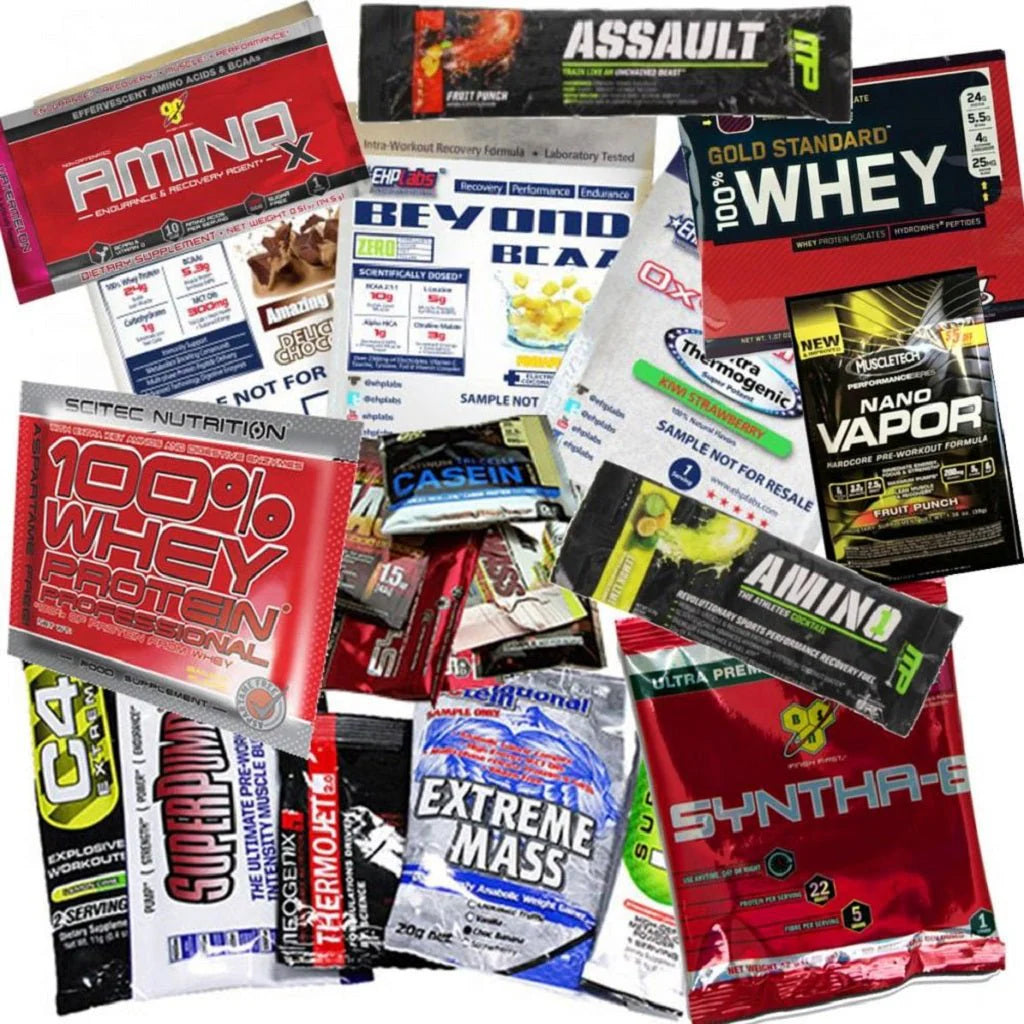 Single Serve Sports Supplement Samples