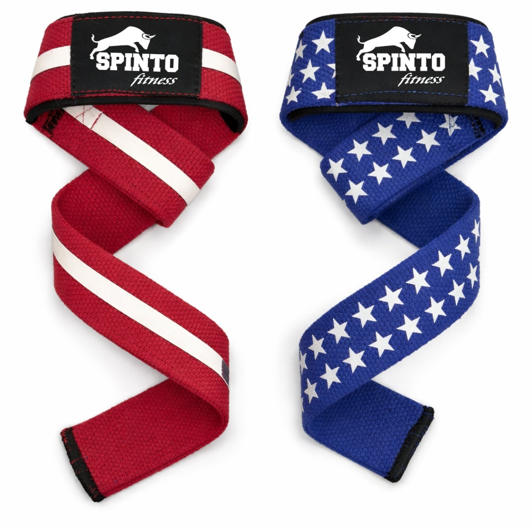 Spinto Fitness 21" Padded Lifting Straps, SP-25