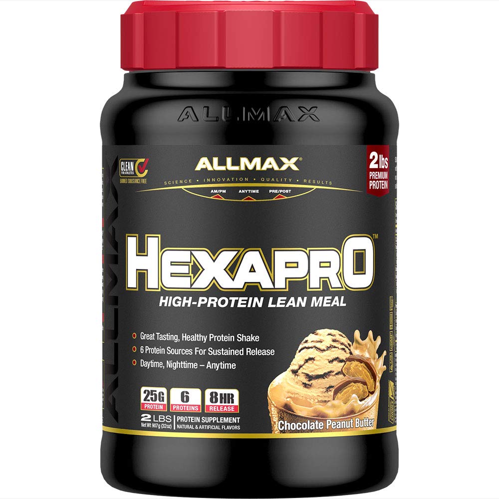 Allmax Hexapro High Protein Lean Meal 2lb (Blend of 6 Proteins)